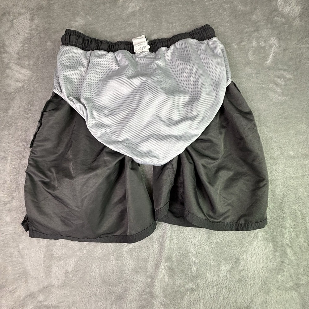 Nike Men's Gray Athletic Swim Trunks Shorts Size XL Lined Beach Surf - Picture 9 of 9